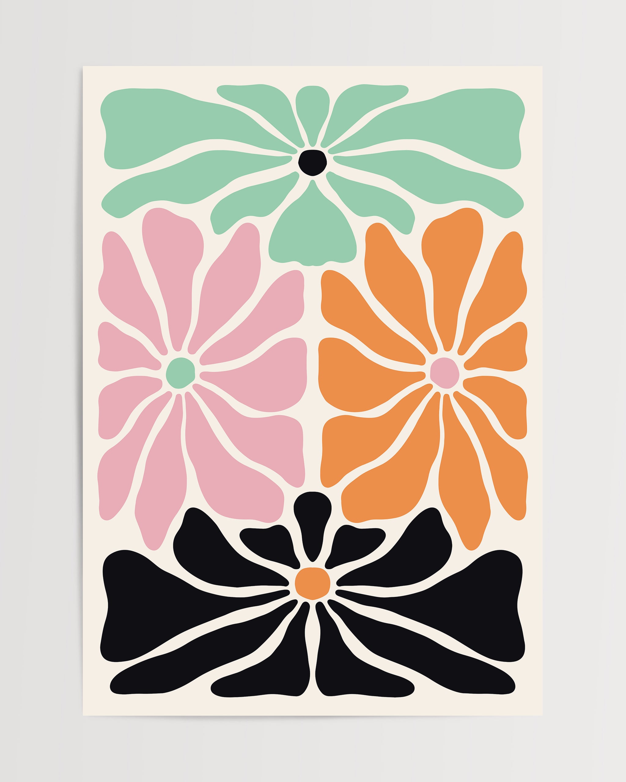 Floral Harmony-psoter-wall_art-decor-The Poster Square