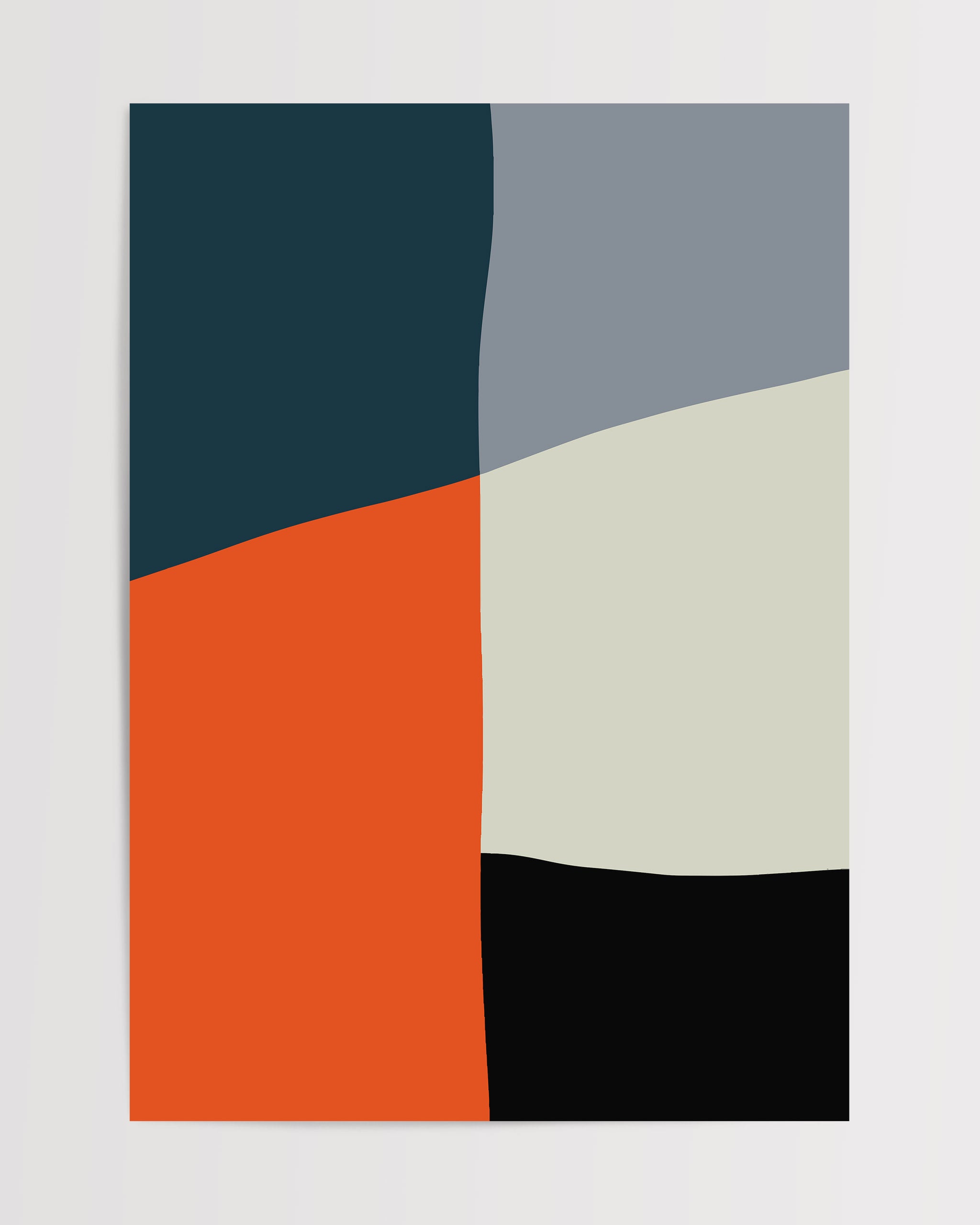 Geometric Symphony No.1-psoter-wall_art-decor-The Poster Square