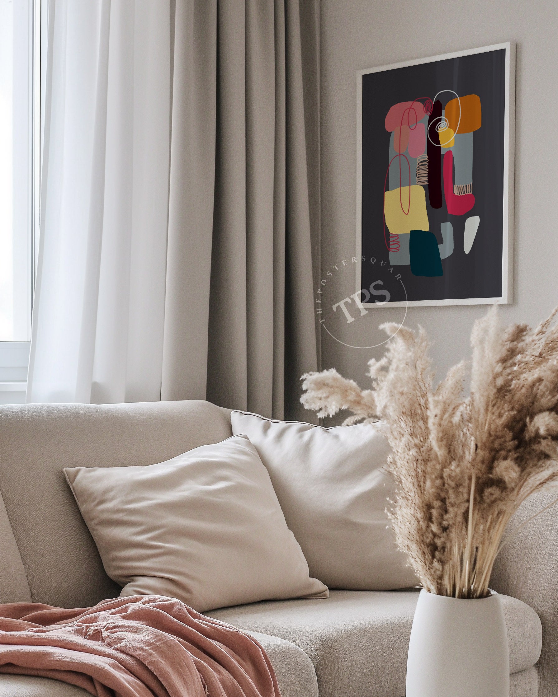 Midnight Palette N2 The Poster Square