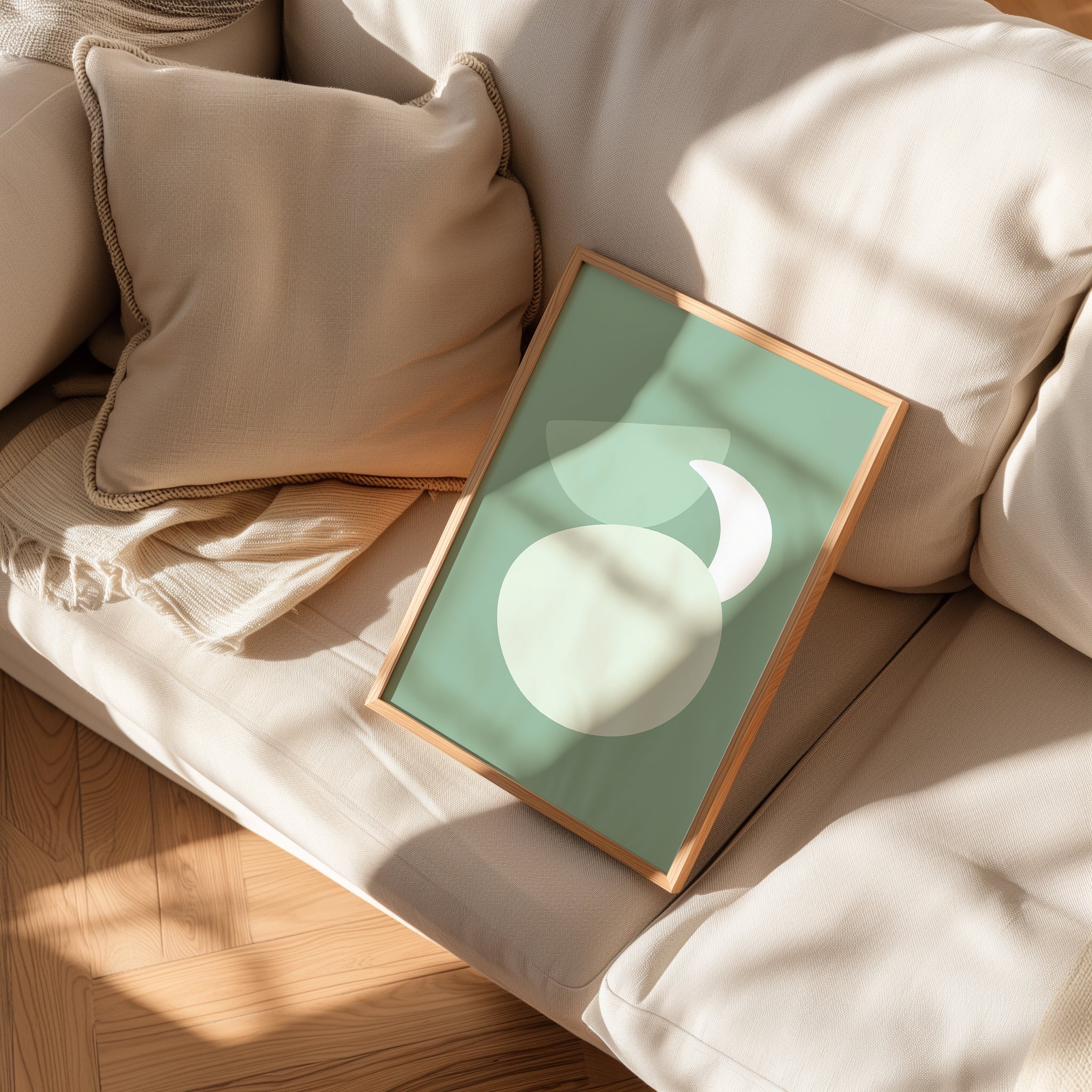 Green Minimalist Series No.1-psoter-wall_art-decor-The Poster Square