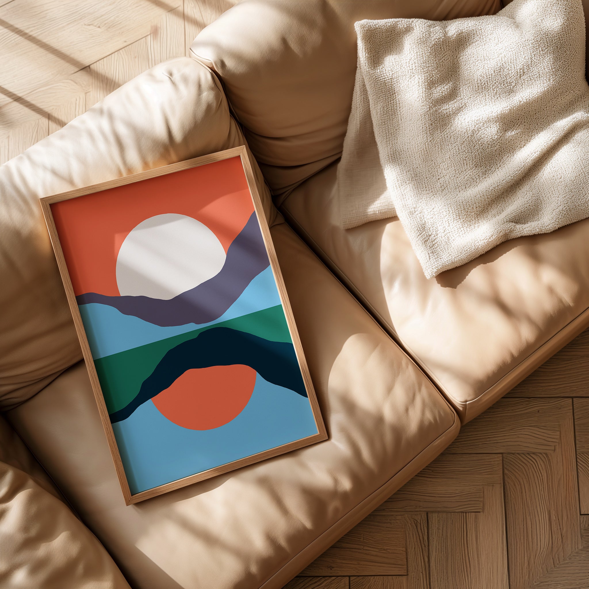 Horizon Harmony Series No.1-psoter-wall_art-decor-The Poster Square