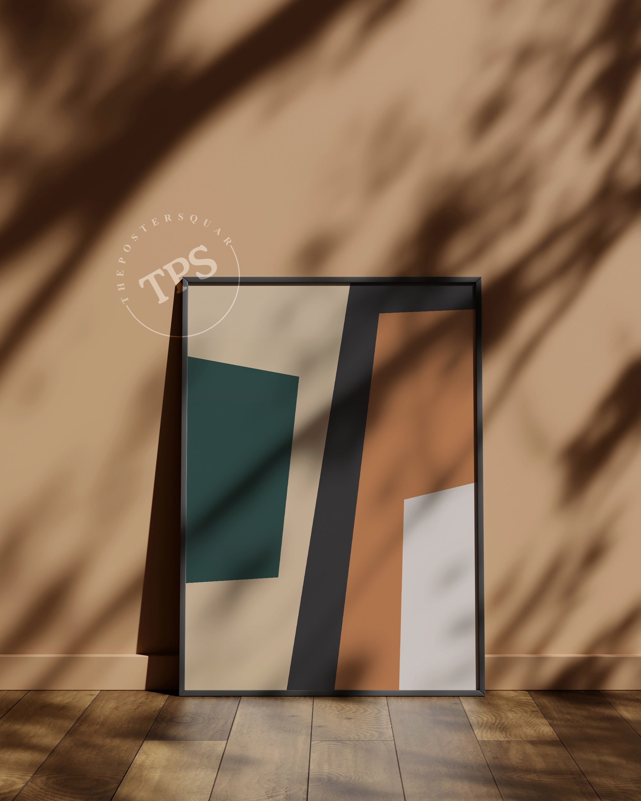 Geometric Intersection N1 The Poster Square