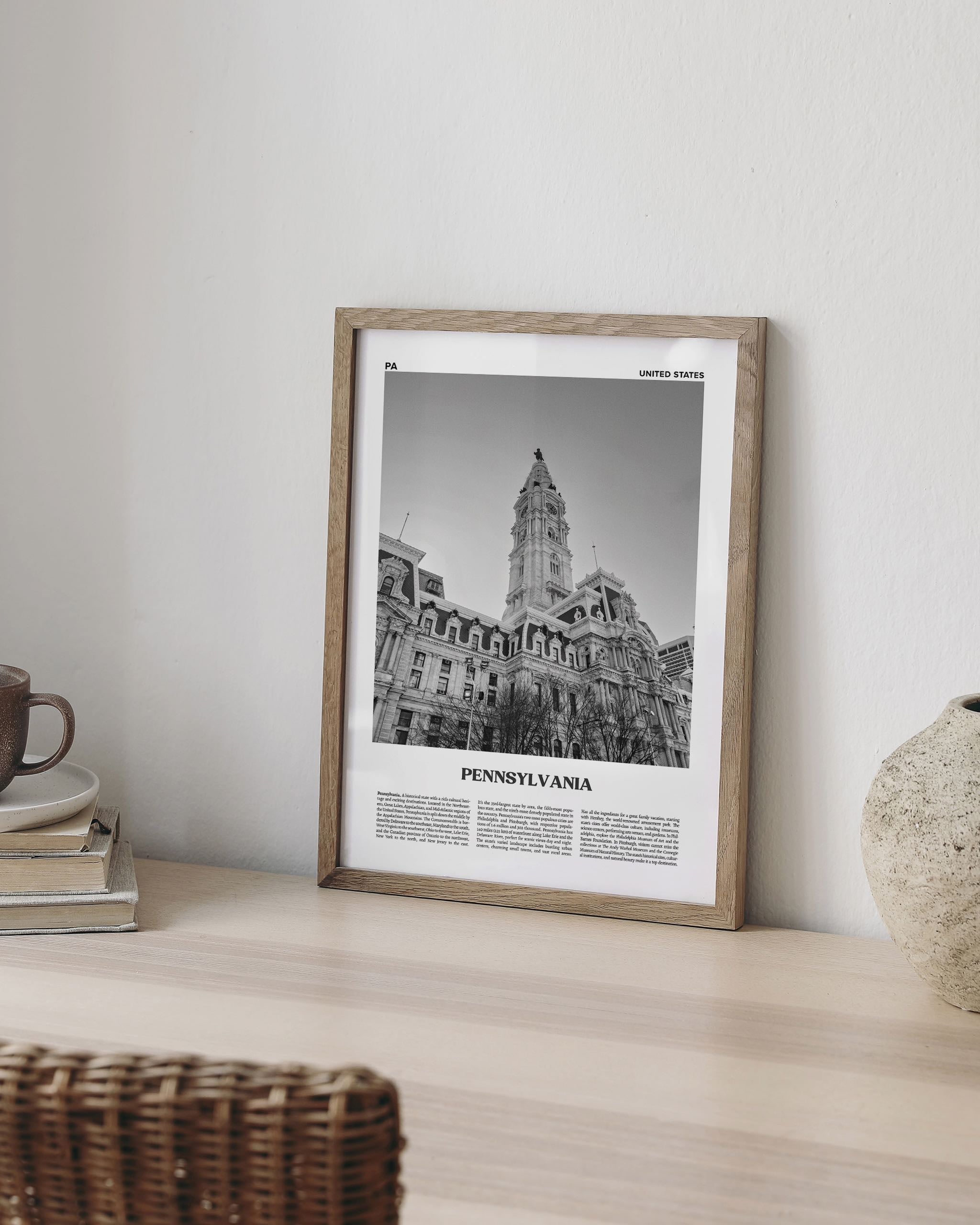 Pennsylvania No.1-psoter-wall_art-decor-The Poster Square