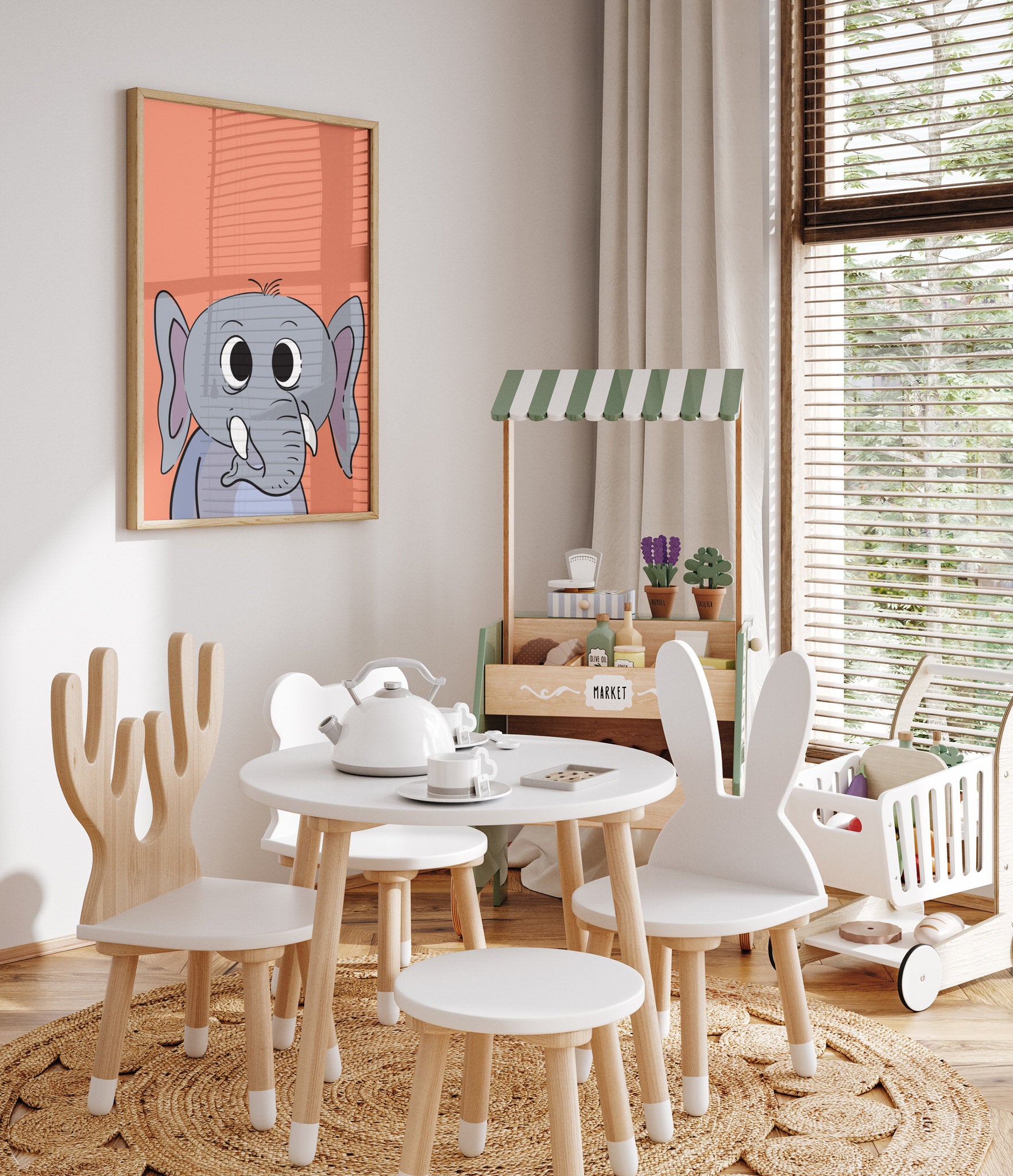 Elephant The Poster Square