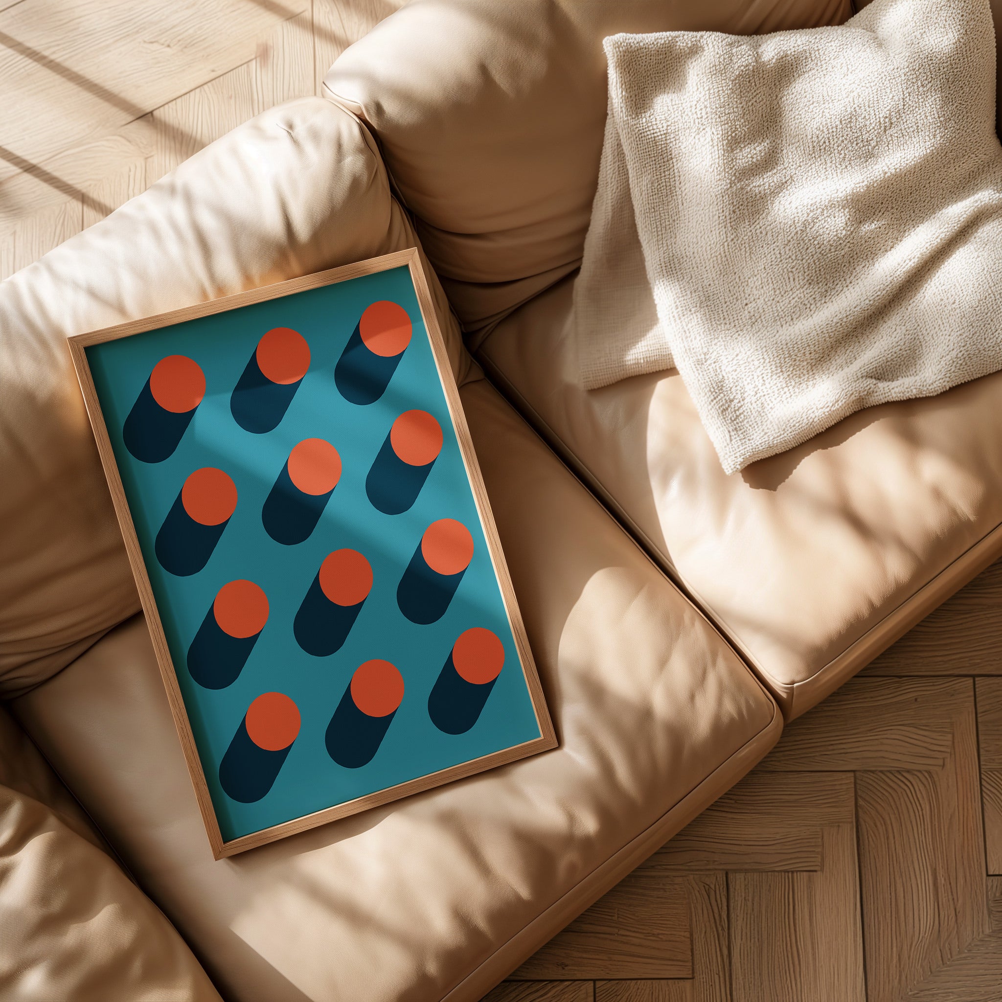 Geometric Play Set No.1-psoter-wall_art-decor-The Poster Square