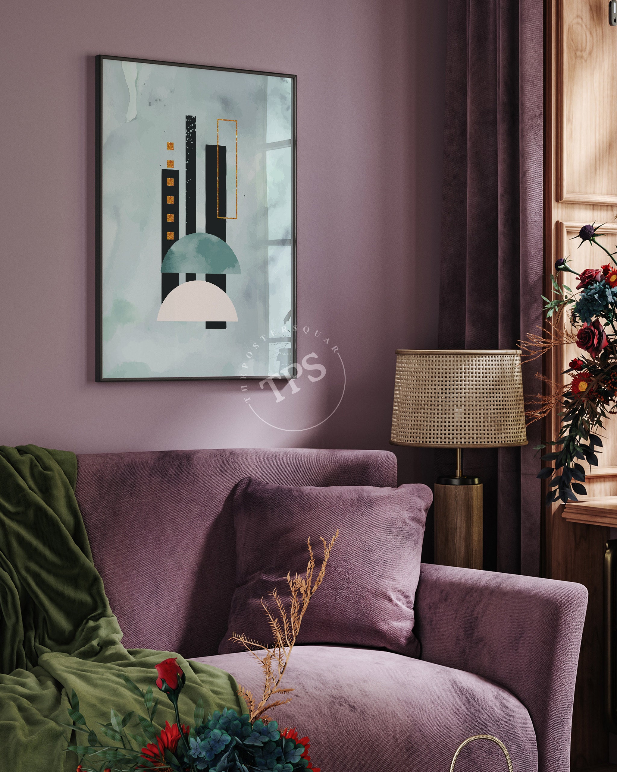 Minimalistic Abstract N15 The Poster Square