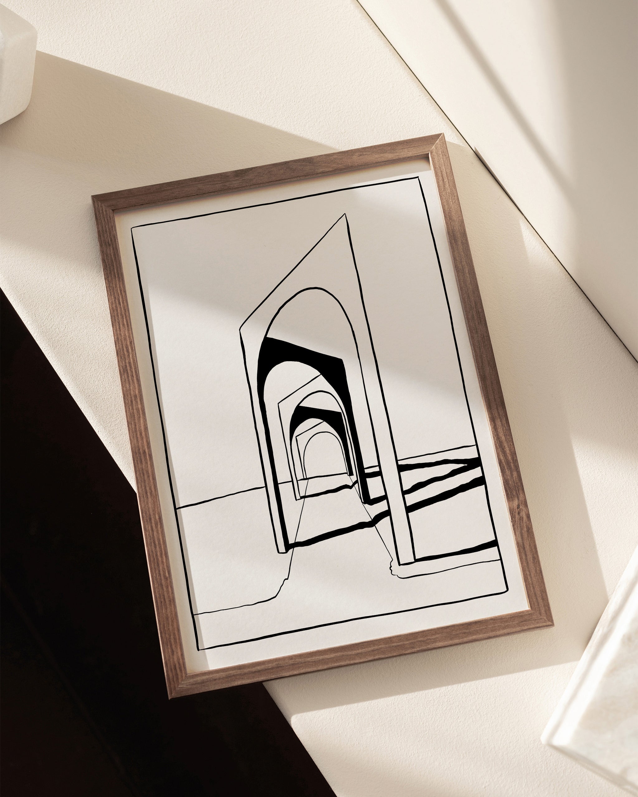 Monochrome Elegance-psoter-wall_art-decor-The Poster Square