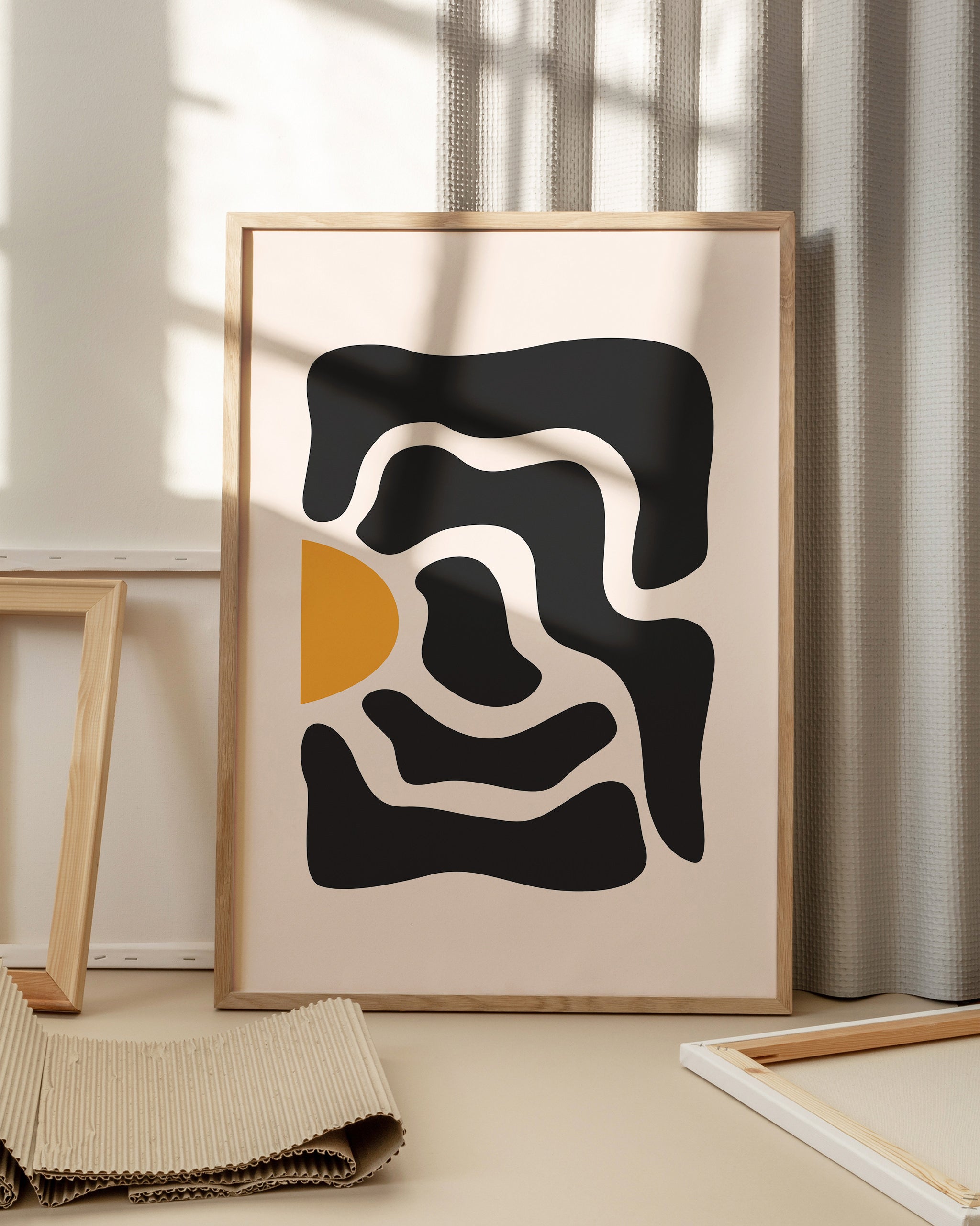 Eclipse in Monochrome No.4-psoter-wall_art-decor-The Poster Square