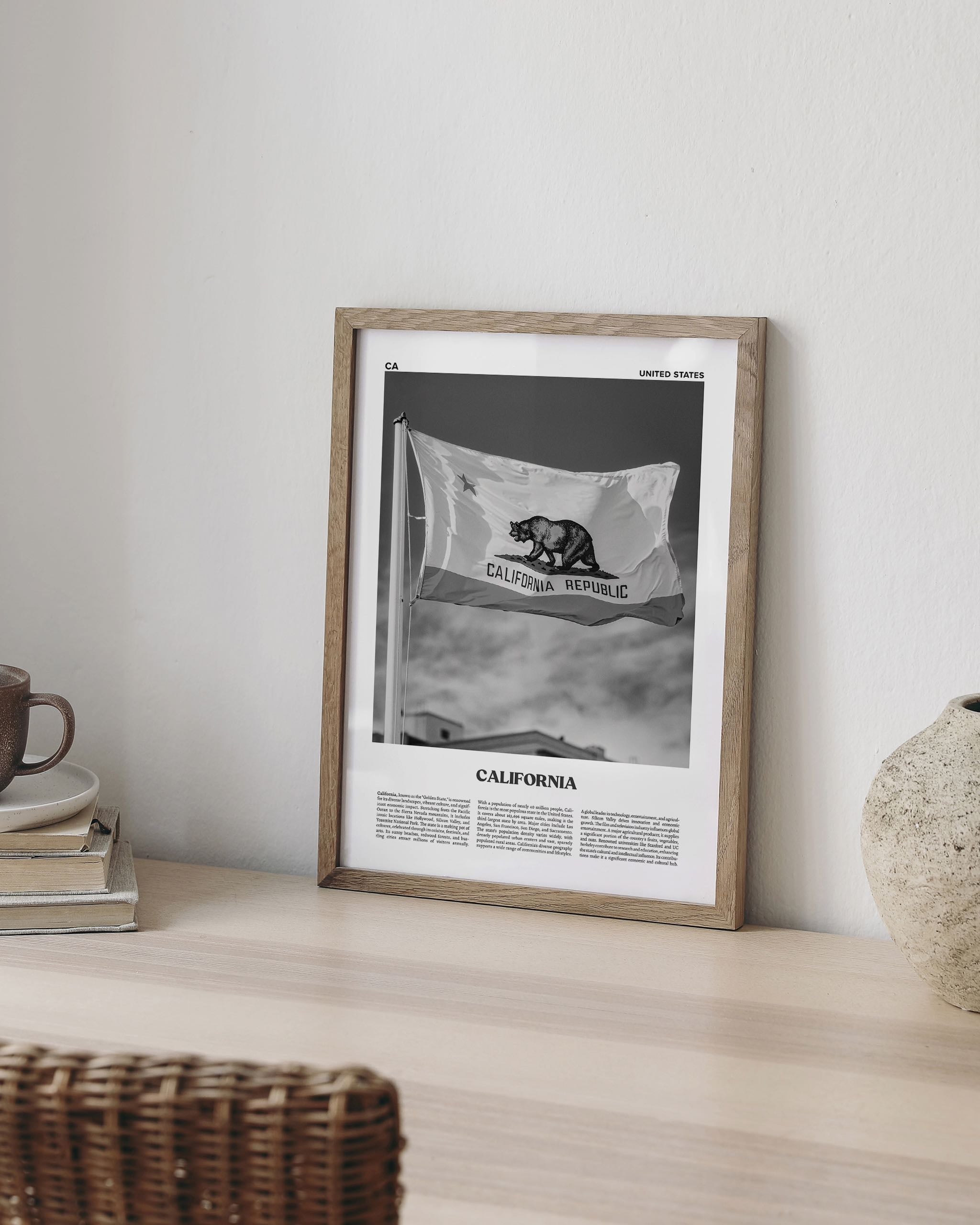 California No.3-psoter-wall_art-decor-The Poster Square