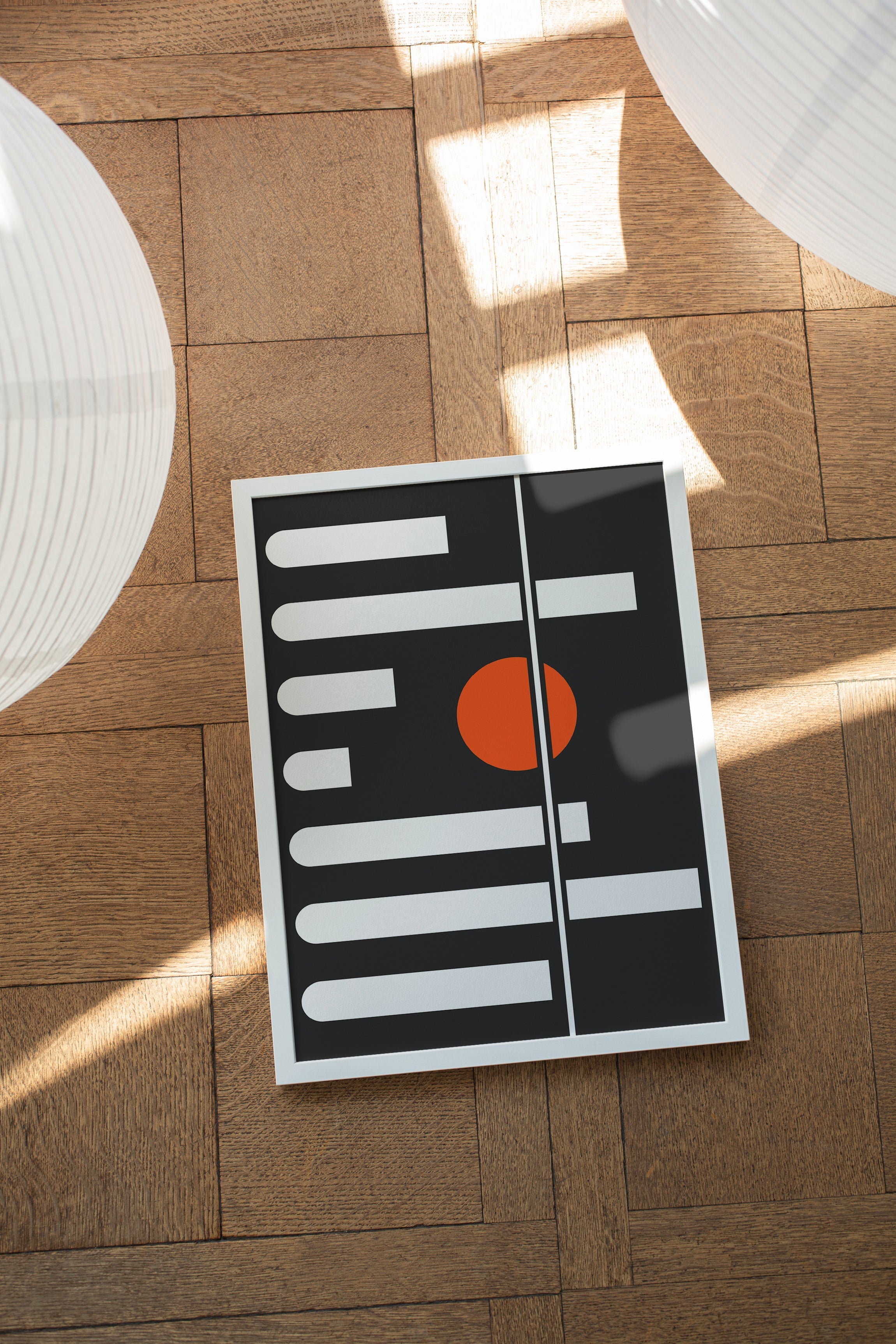 Geometric Eclipse The Poster Square