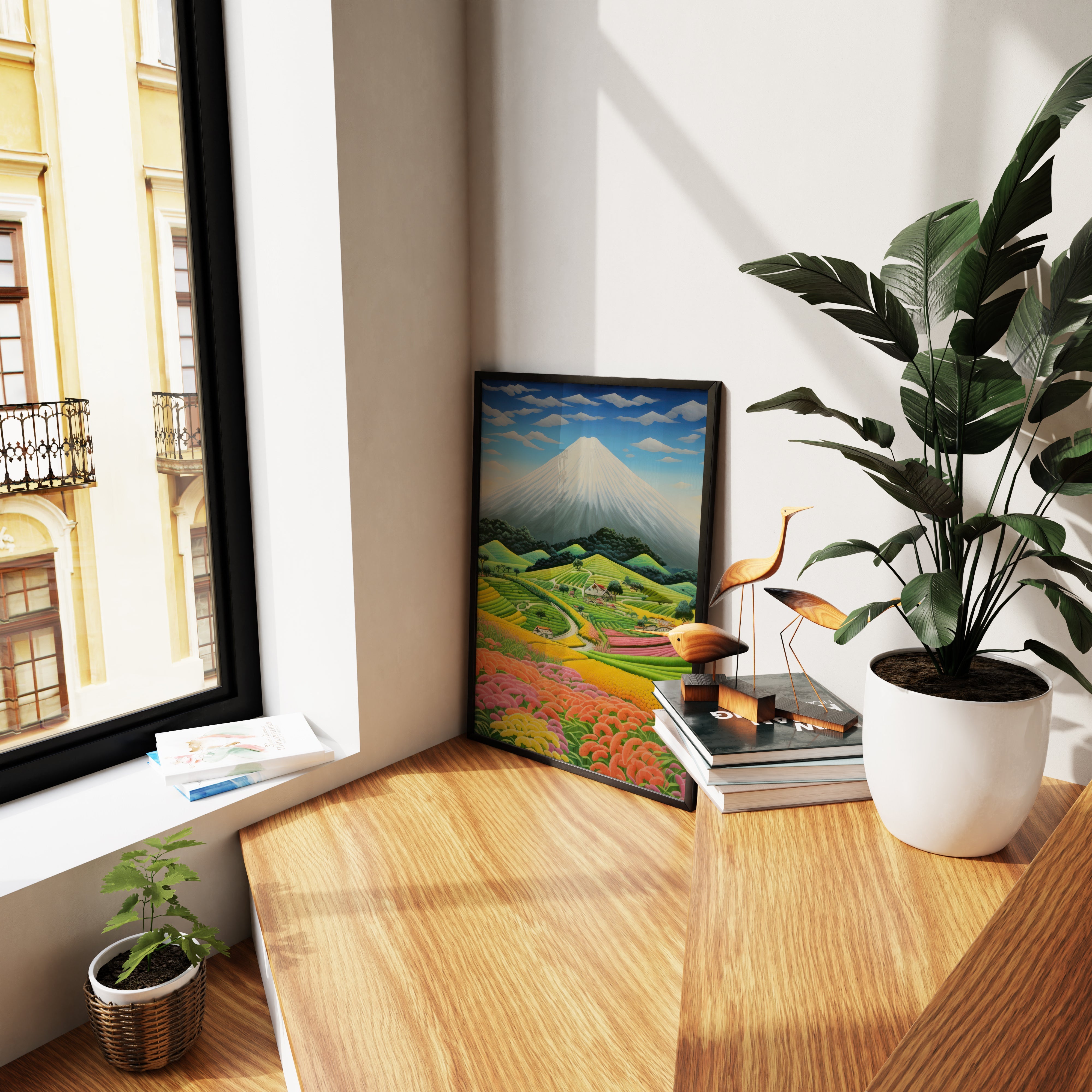 Japanese Landscape The Poster Square