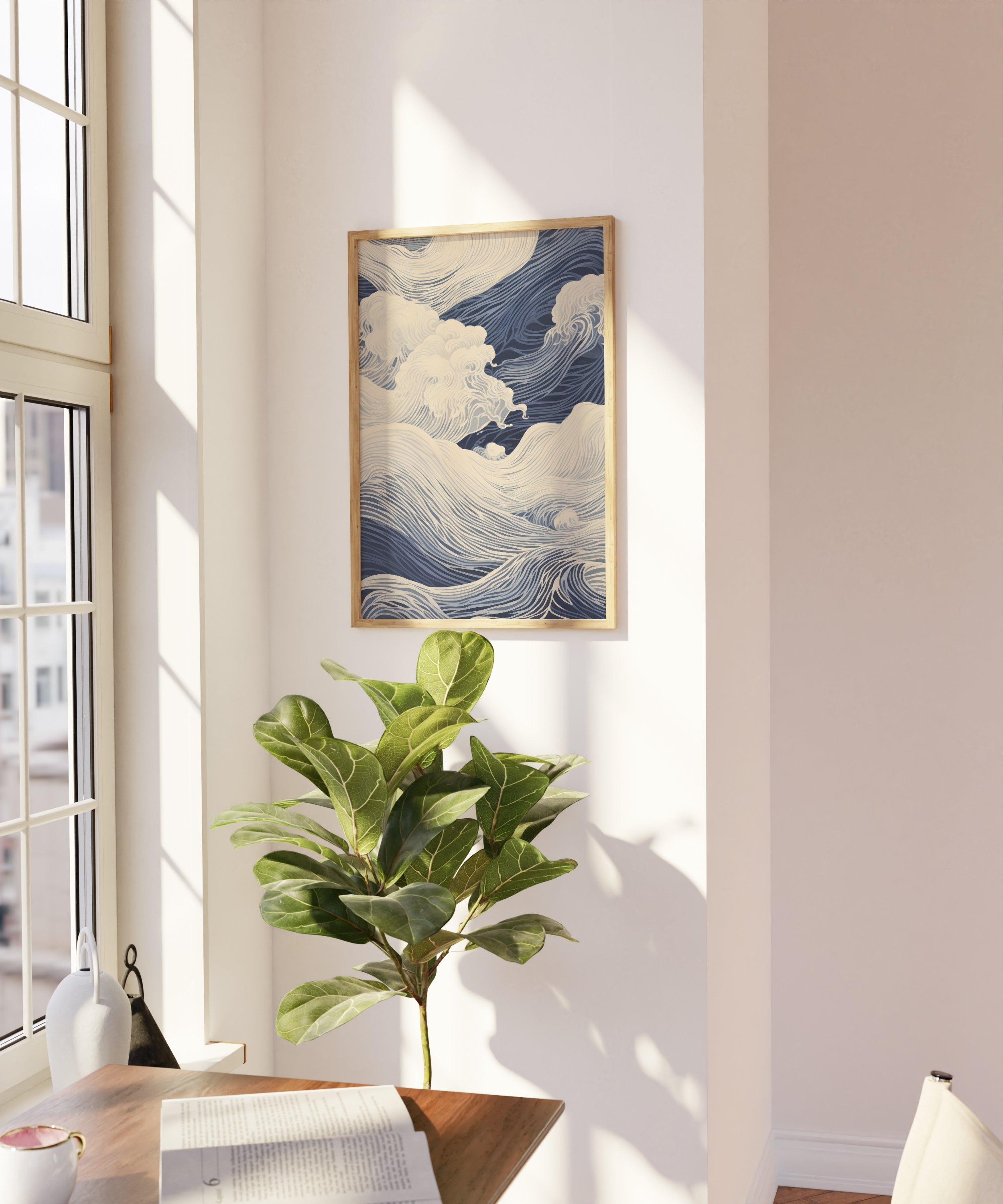 Rolling Waves The Poster Square