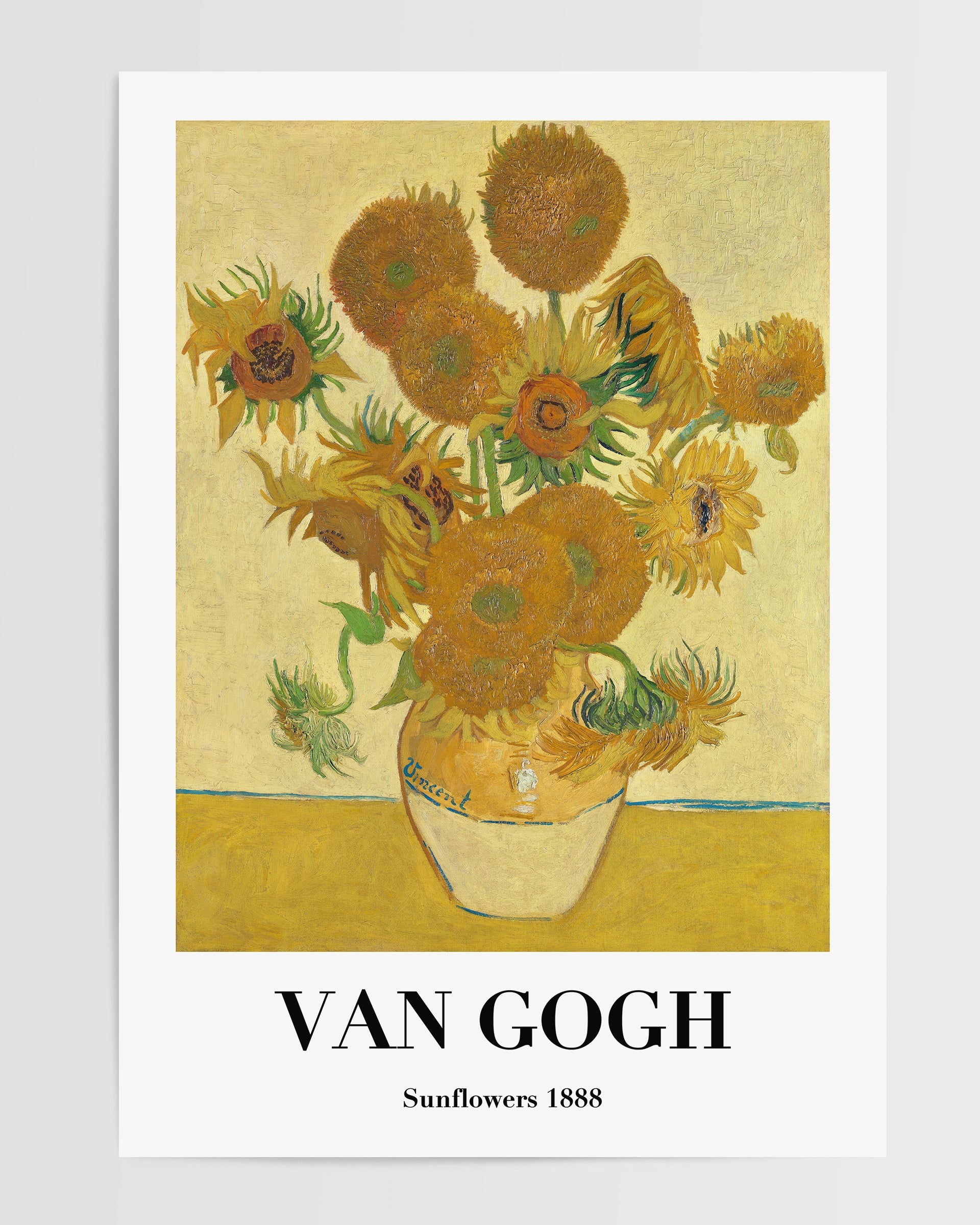 Sunflowers (1888) The Poster Square