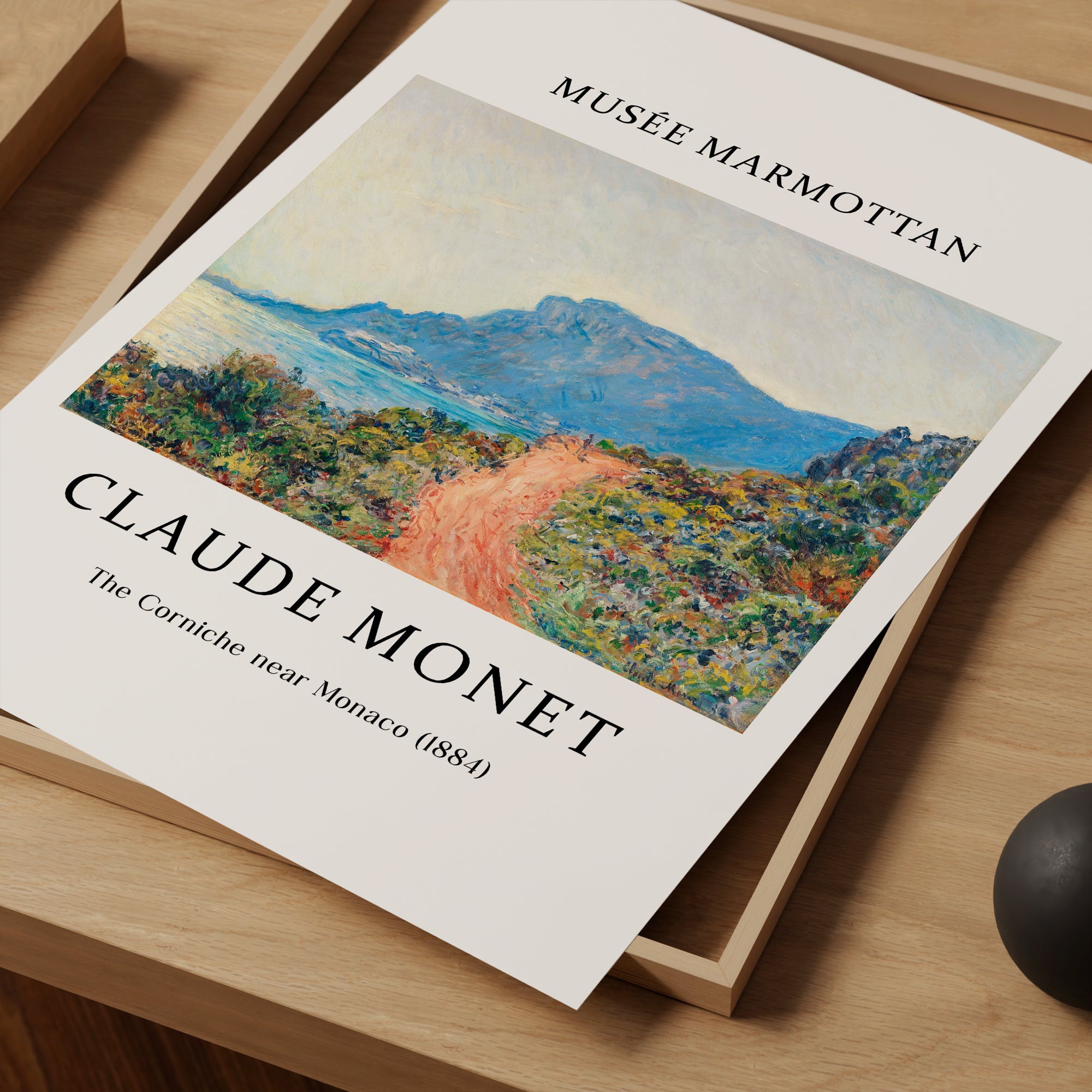 The Corniche near Monaco (1884) The Poster Square