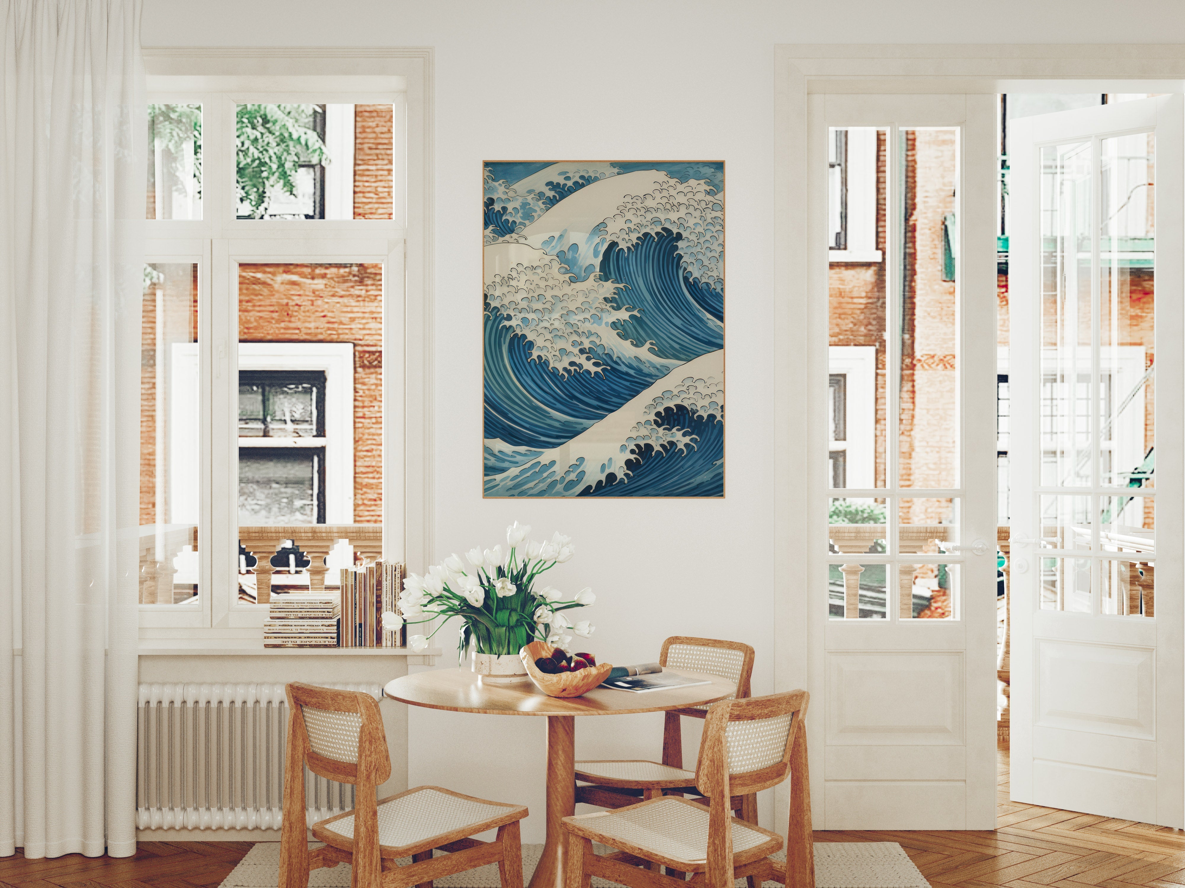 The Great Wave off Kanagawa The Poster Square