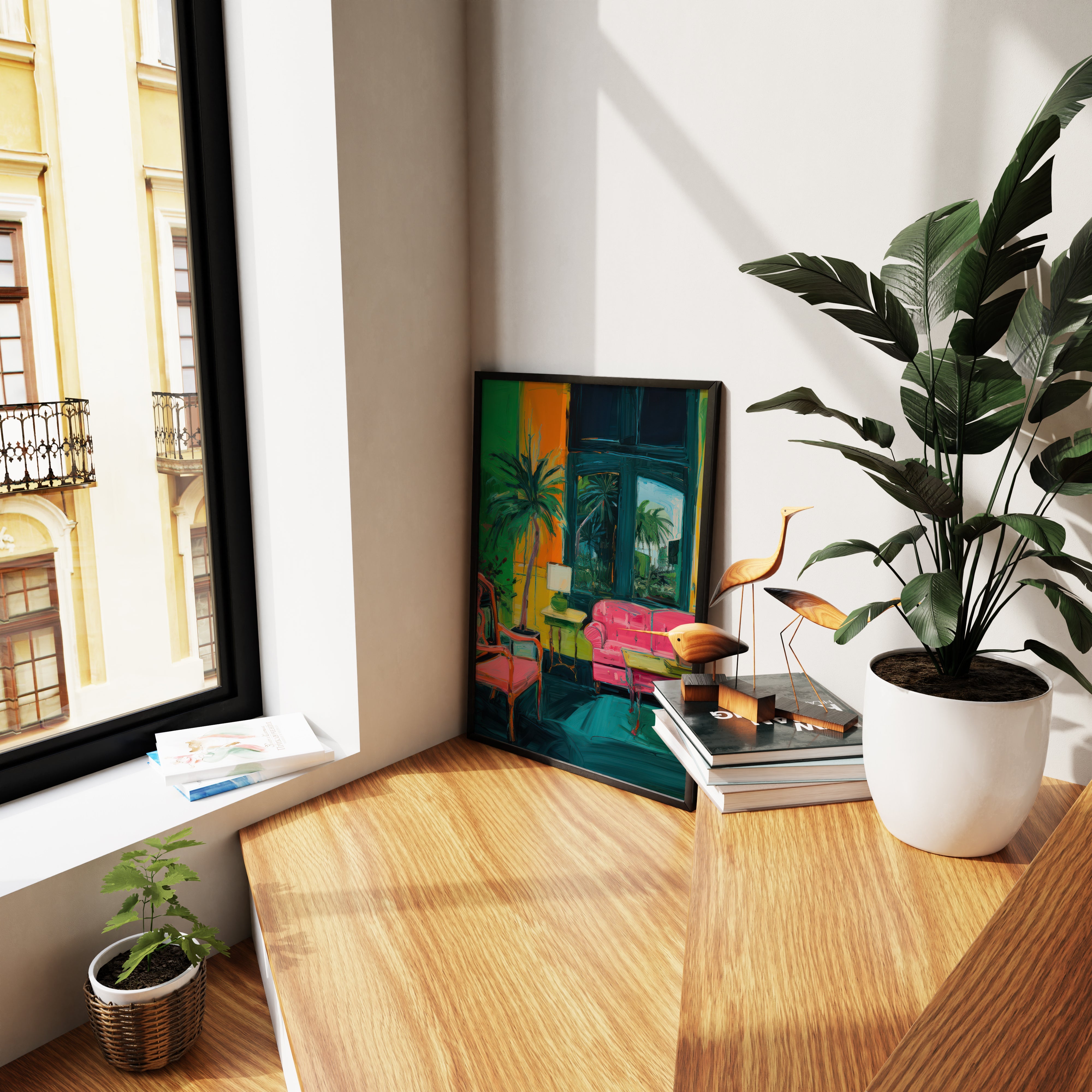 The Living Room The Poster Square