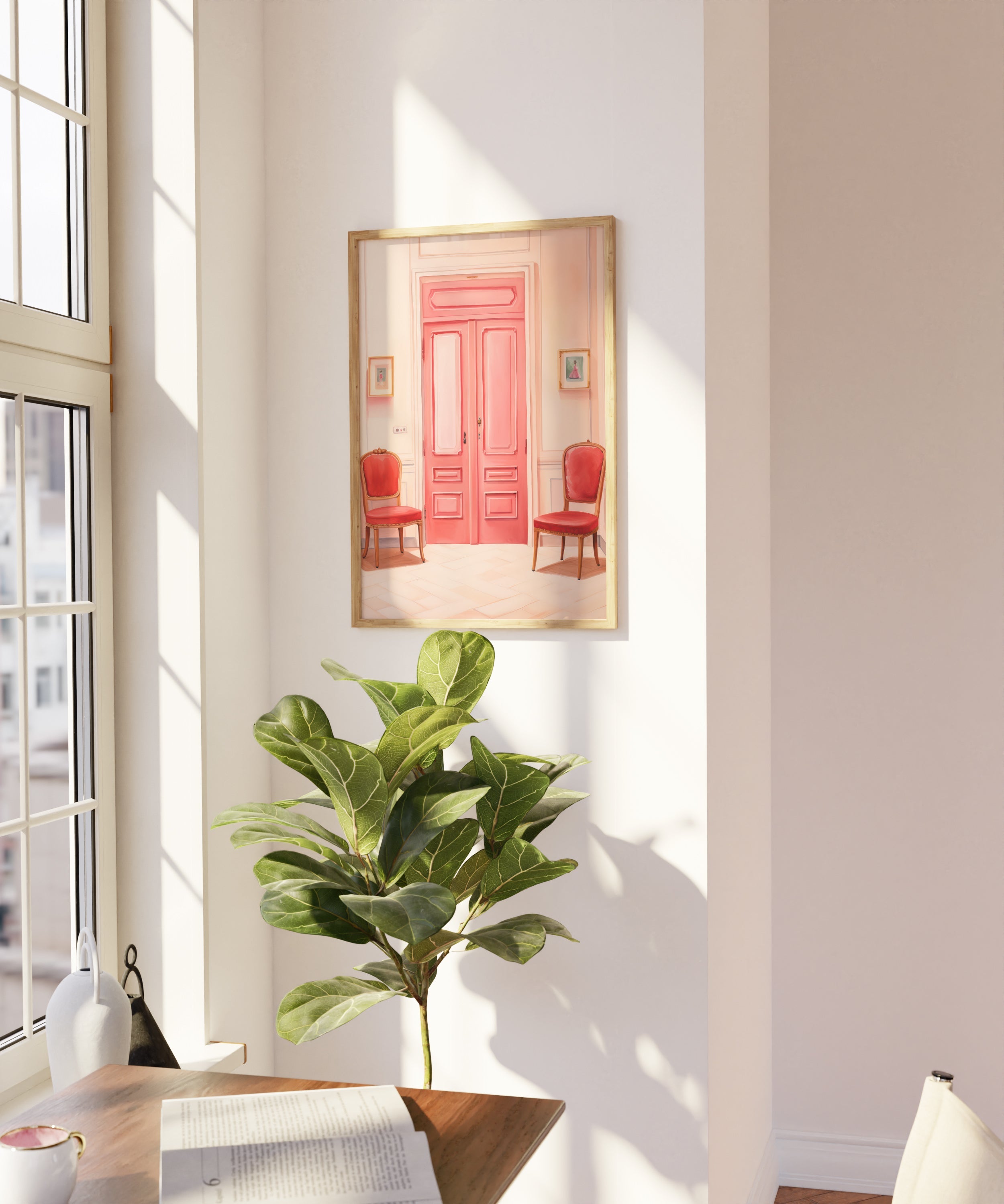 The Red Chair The Poster Square