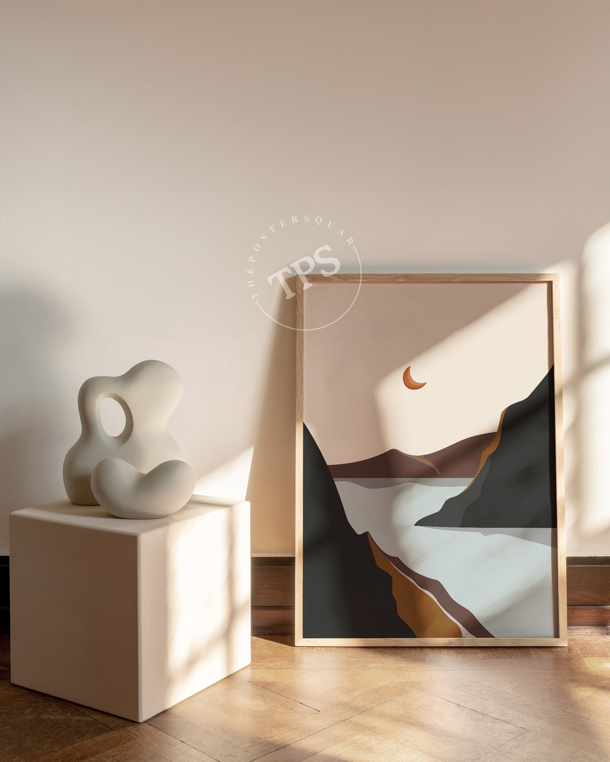 Abstract Landscape N16-psoter-wall_art-decor-The Poster Square