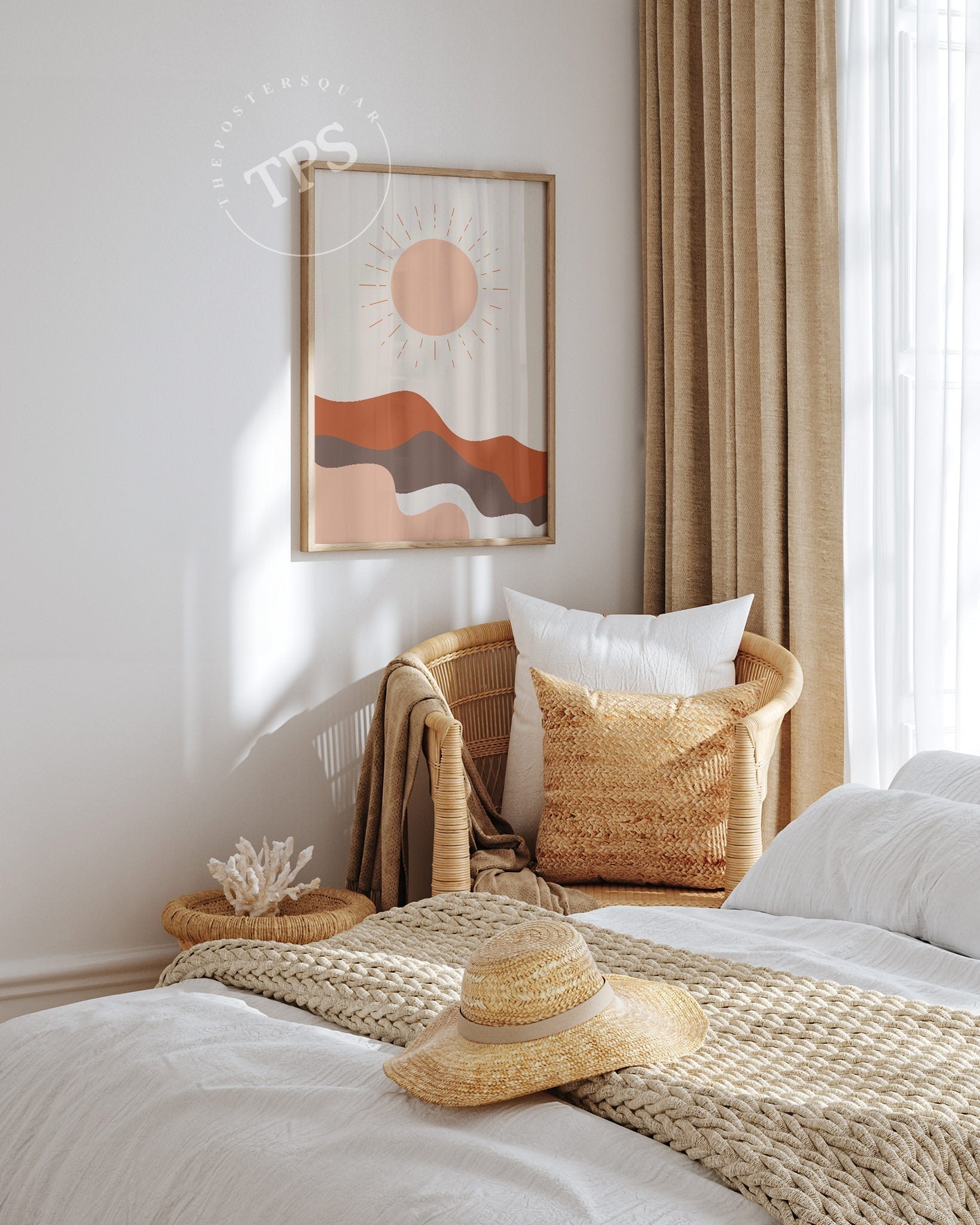 Abstract Landscape N7-psoter-wall_art-decor-The Poster Square