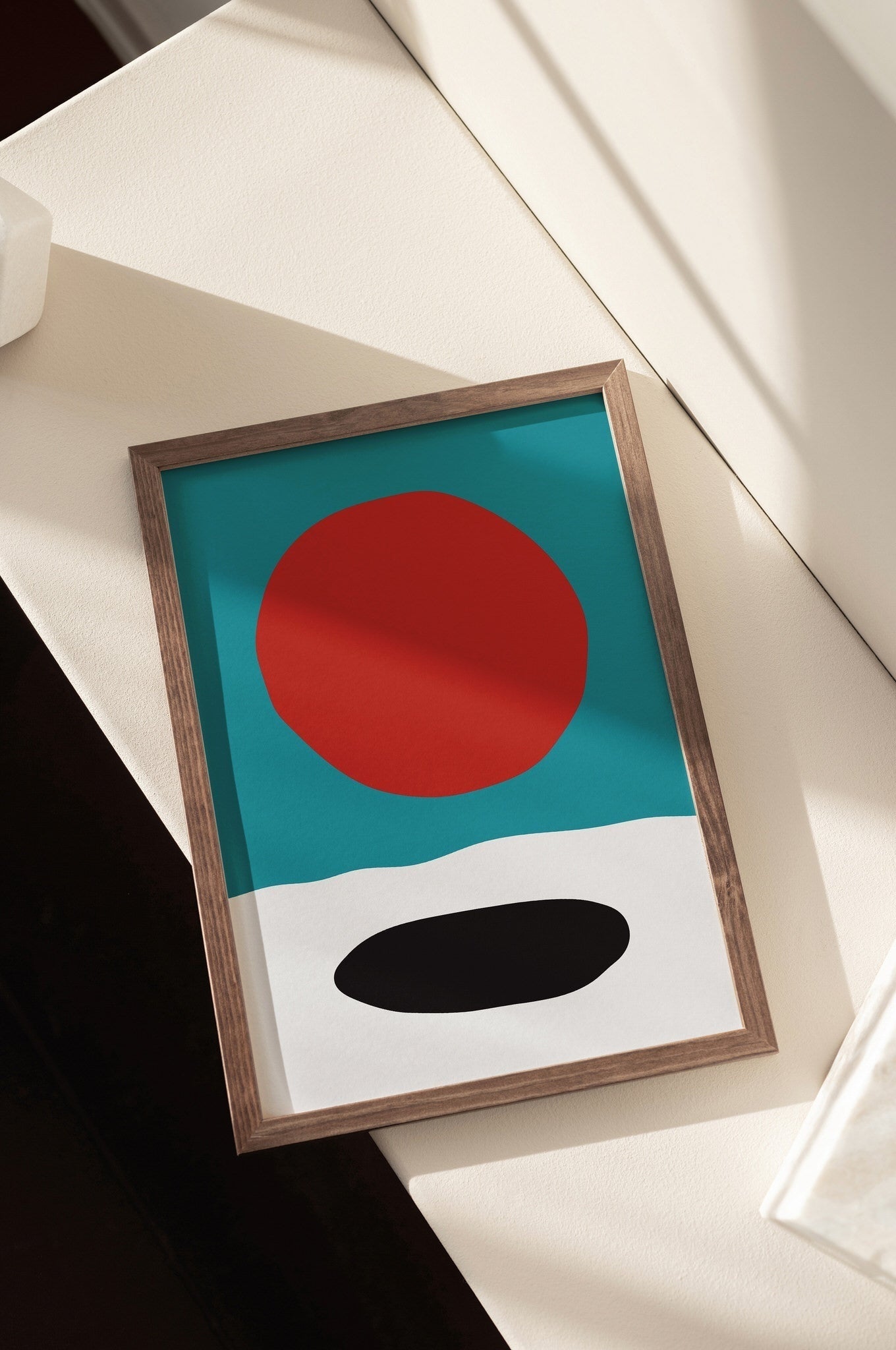 Abstract Mingle N14-psoter-wall_art-decor-The Poster Square