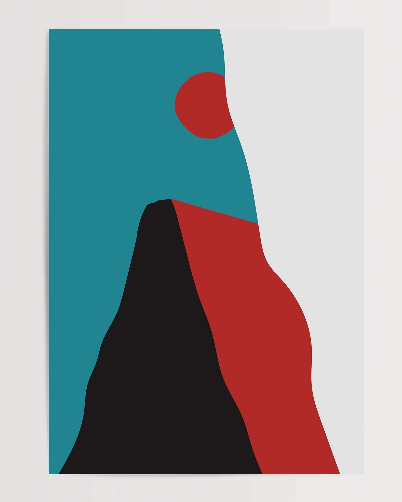 Abstract Mingle N18-psoter-wall_art-decor-The Poster Square