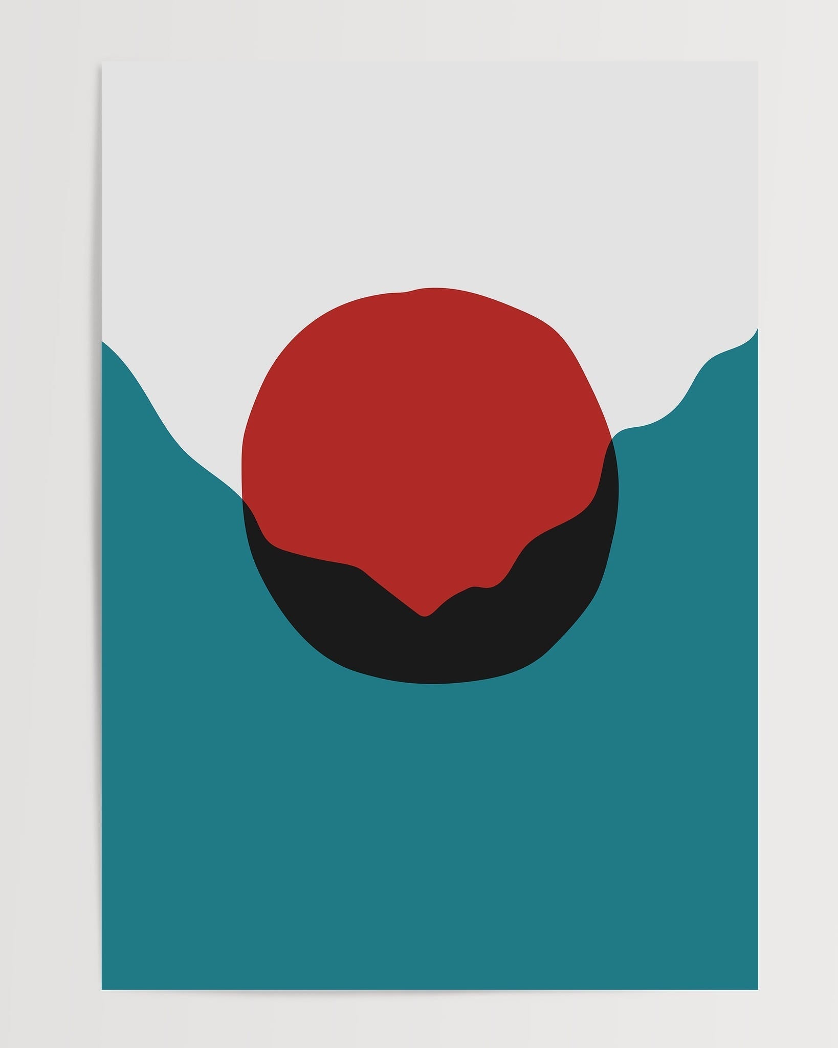 Abstract Mingle N19-psoter-wall_art-decor-The Poster Square