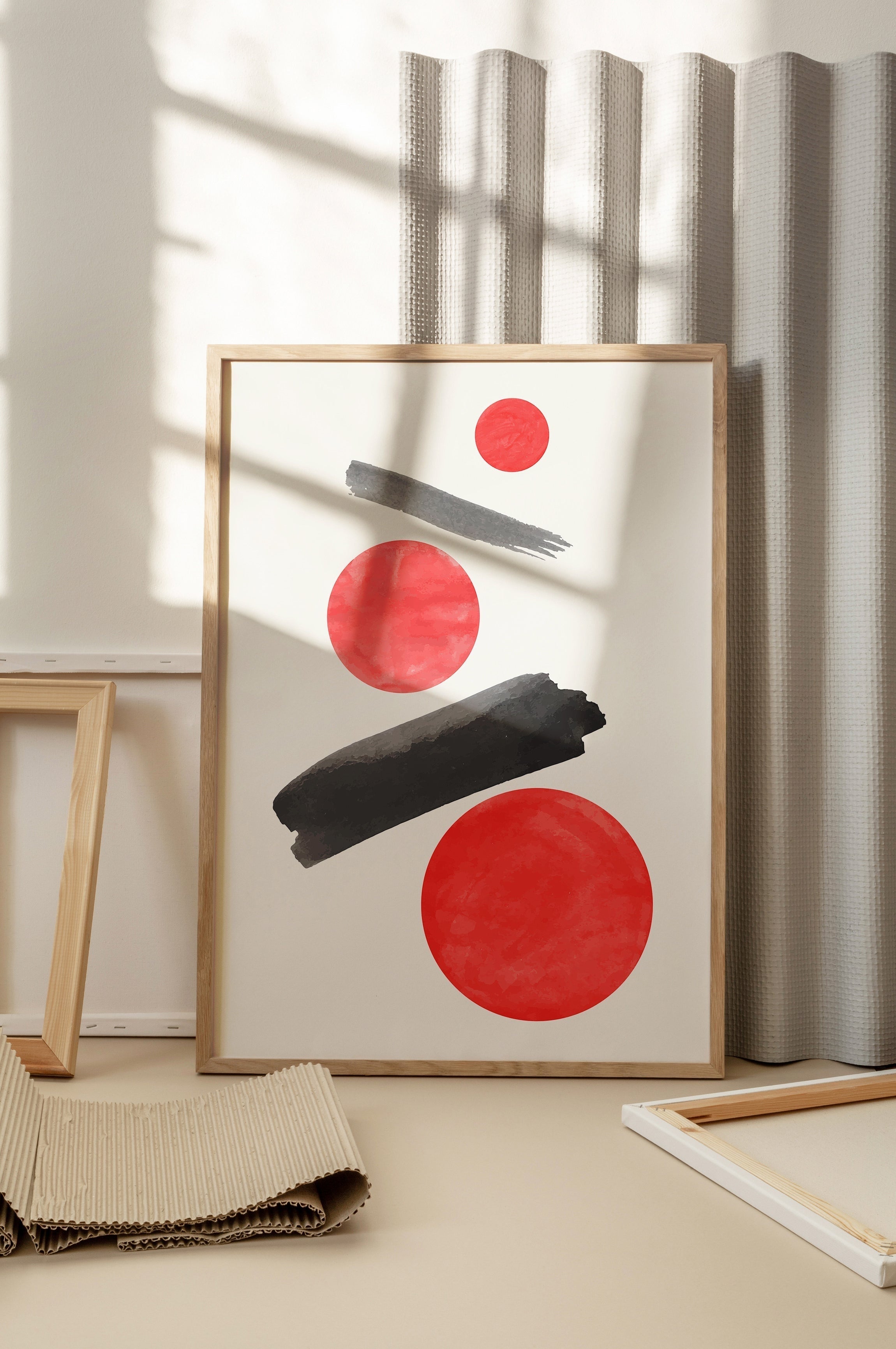 Abstract Mingle N4-psoter-wall_art-decor-The Poster Square