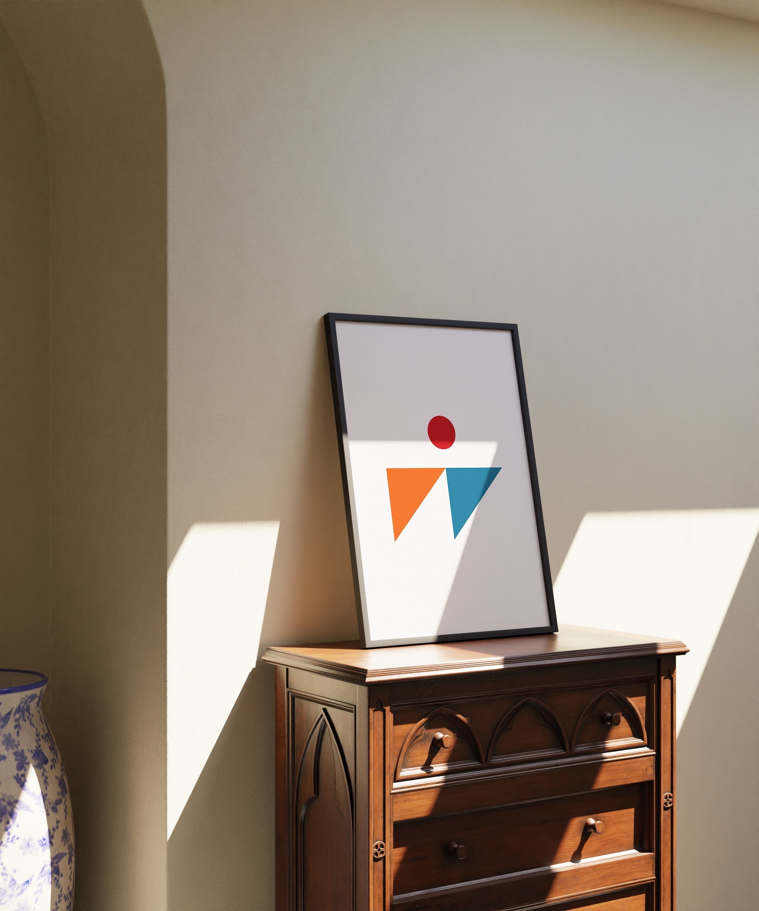 Abstract Wall Art - Minimalistic-psoter-wall_art-decor-The Poster Square