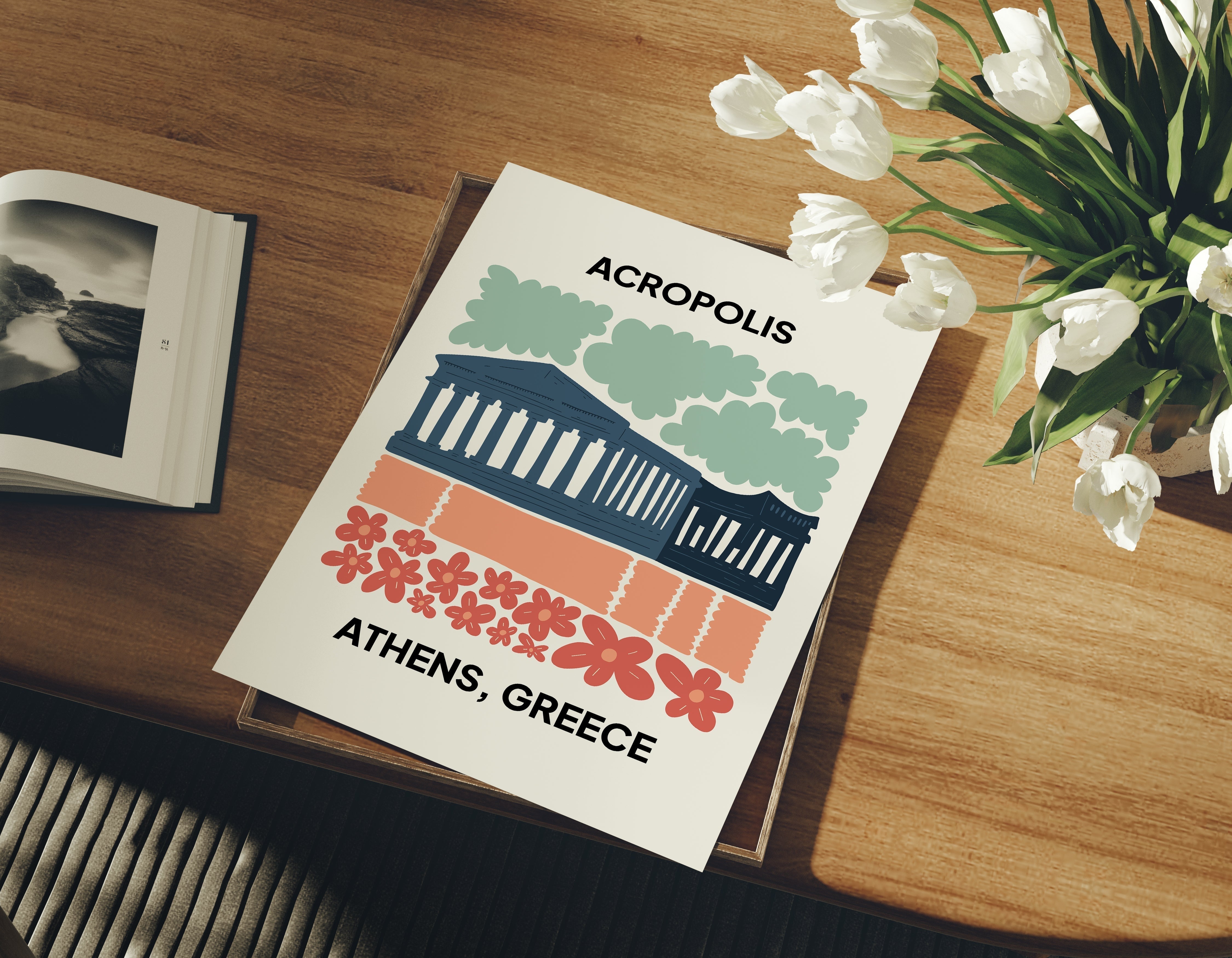Acropolis - Athens-psoter-wall_art-decor-The Poster Square