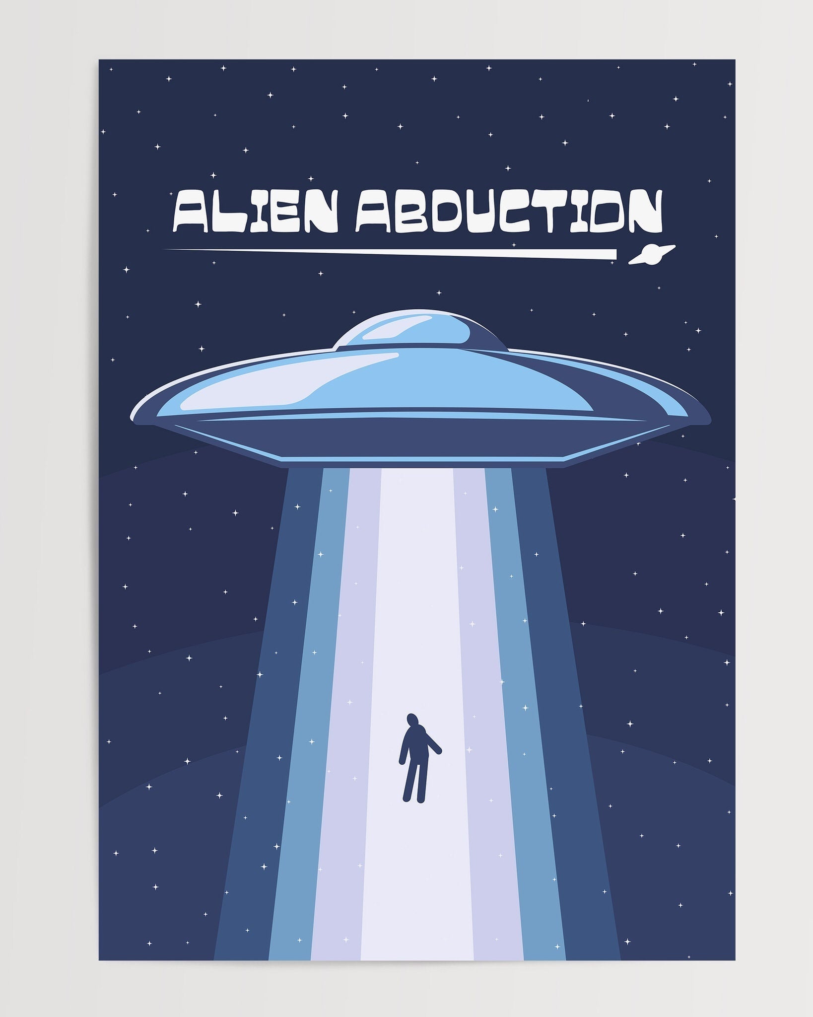 Alien Abduction-psoter-wall_art-decor-The Poster Square
