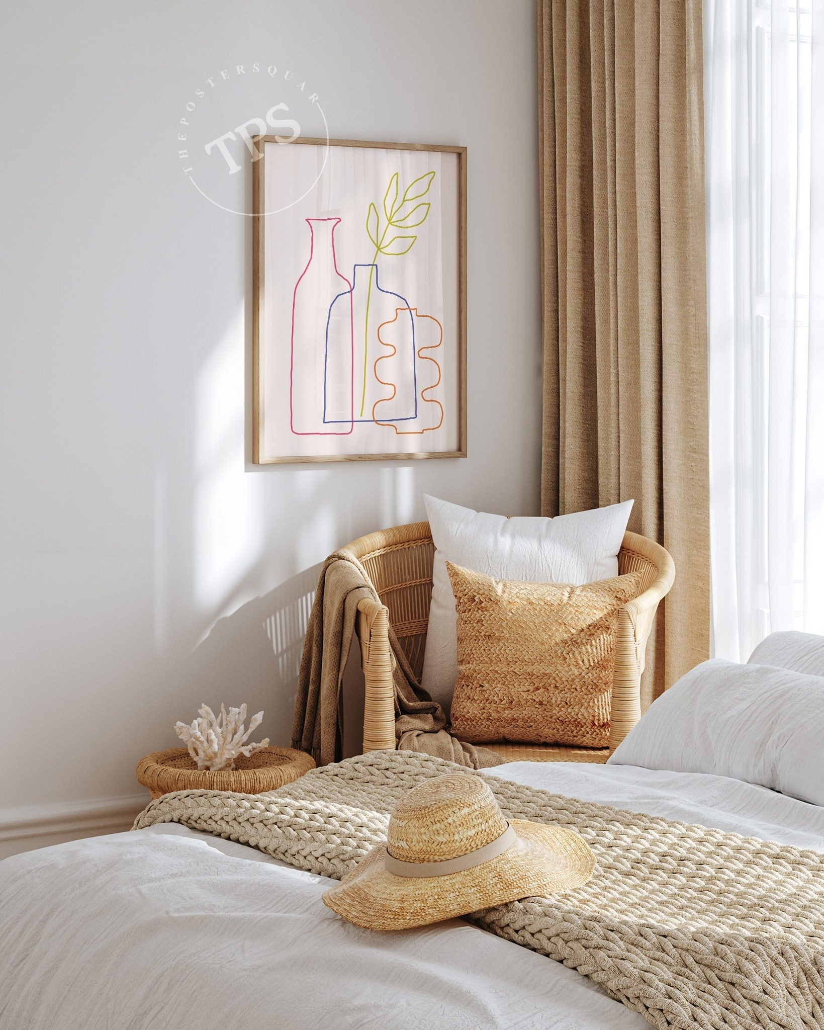 Botanic Sketch-psoter-wall_art-decor-The Poster Square